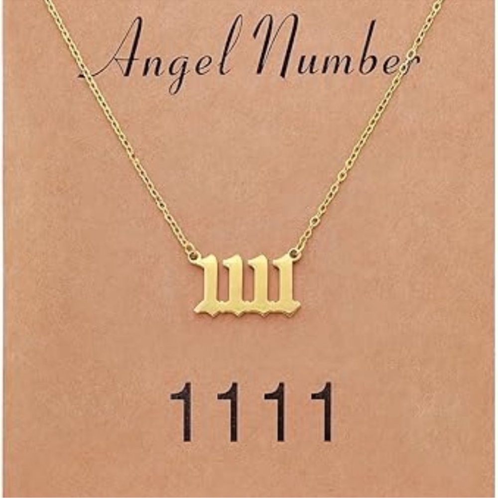 Numerology- Angel Number Necklace for Women Dainty